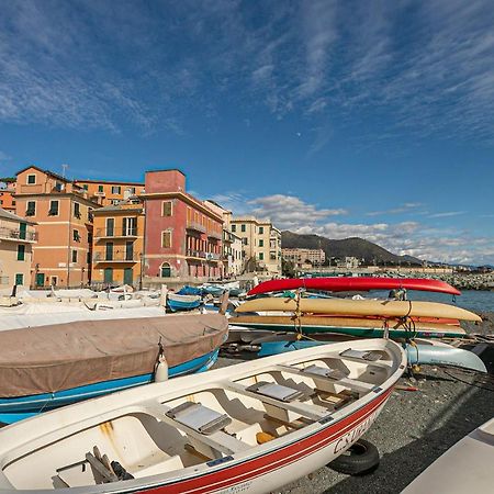 Ferienwohnung La Perla Di Sturla Genua Exterior foto