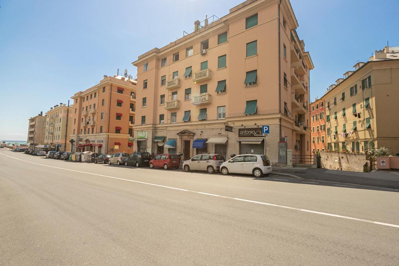 Ferienwohnung La Perla Di Sturla Genua Exterior foto